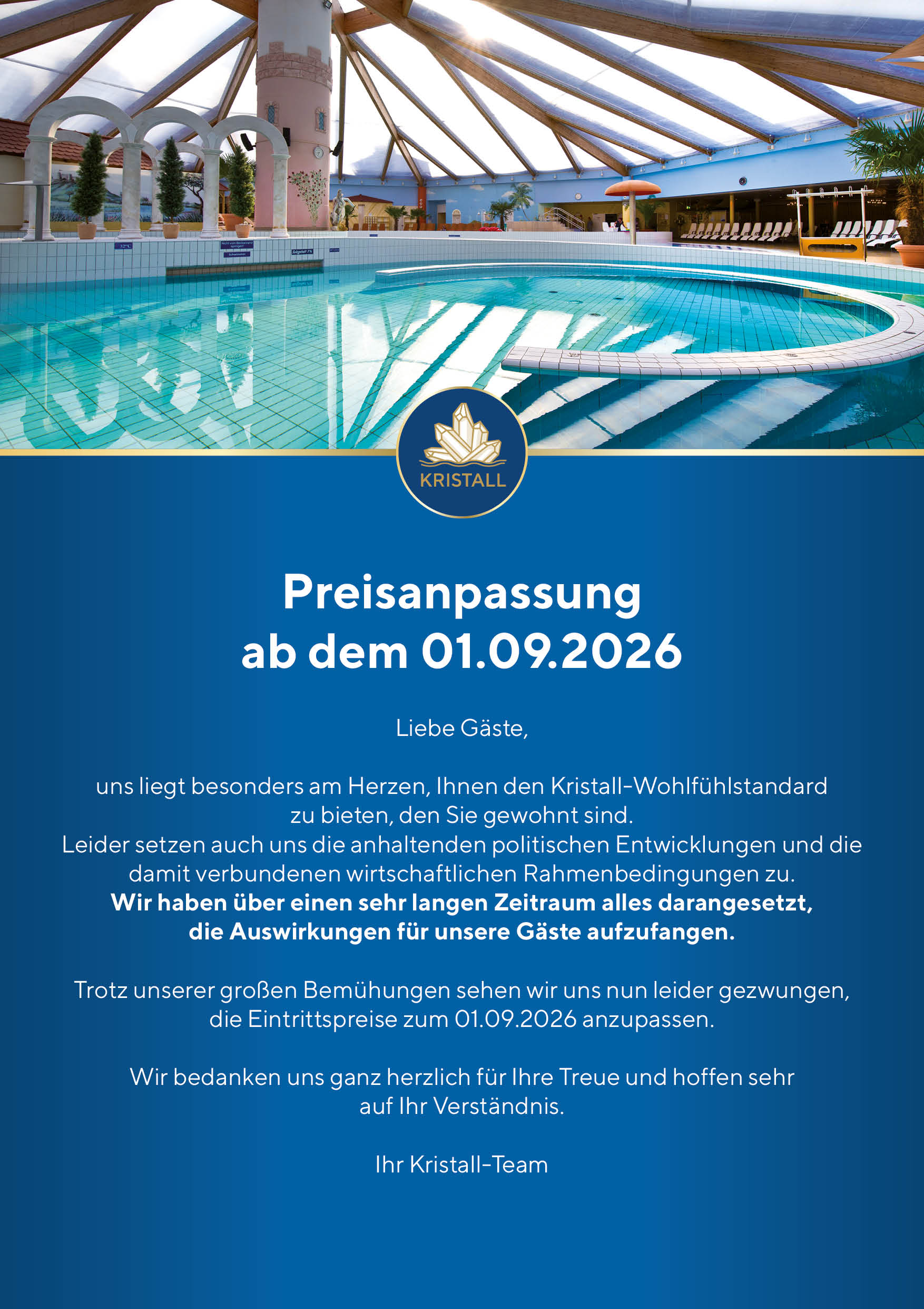 Hitzewarnung, ab 21 Uhr geschlossen